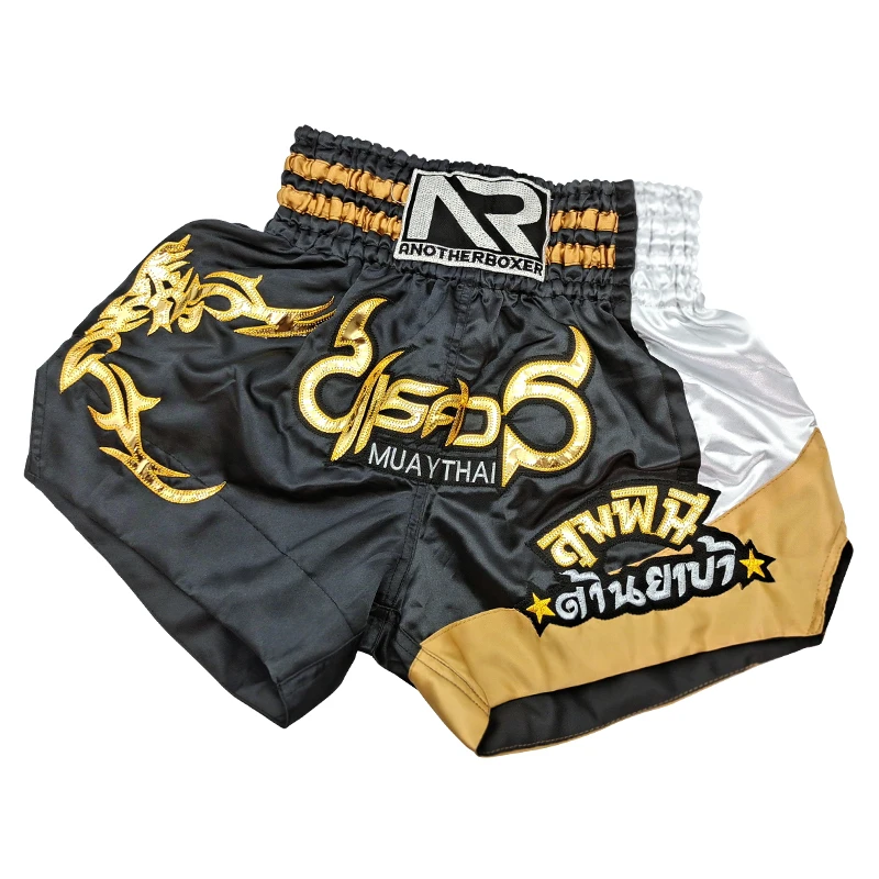 Боксерские Шорты Muay Thai Fighting свободного кроя с принтом комплекты одежды шортами