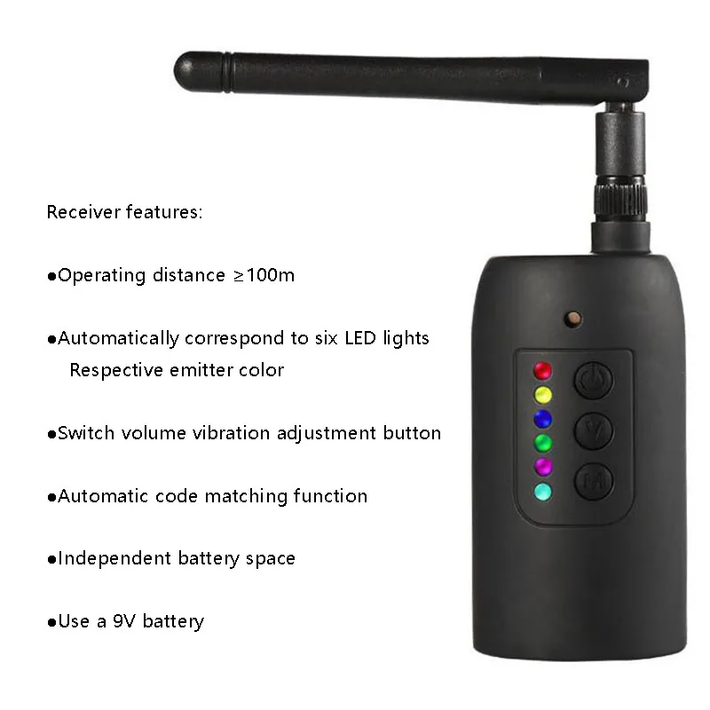 

Jingyi wireless fishing electronic alarm JY-39 European style carp fishing warehouse fishing alarm fishing gear