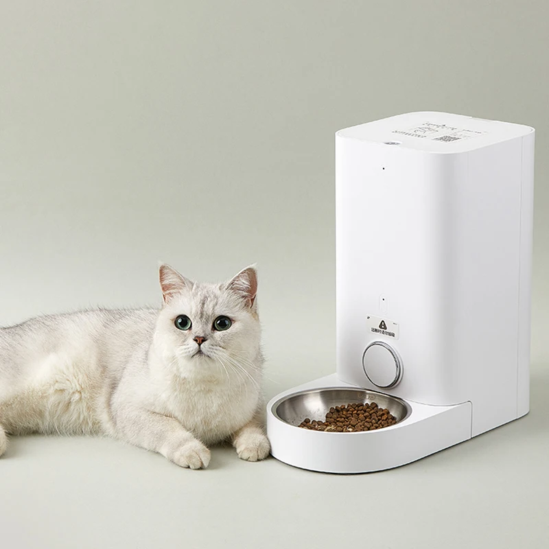 

Pet Smart Feeder Mini Timing Cat Automatic Feeding Machine Wifi