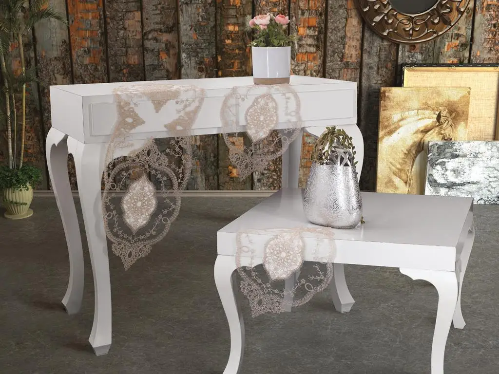 

Mellissa Kordone 3 Piece Bedroom Set Cream Cappucino