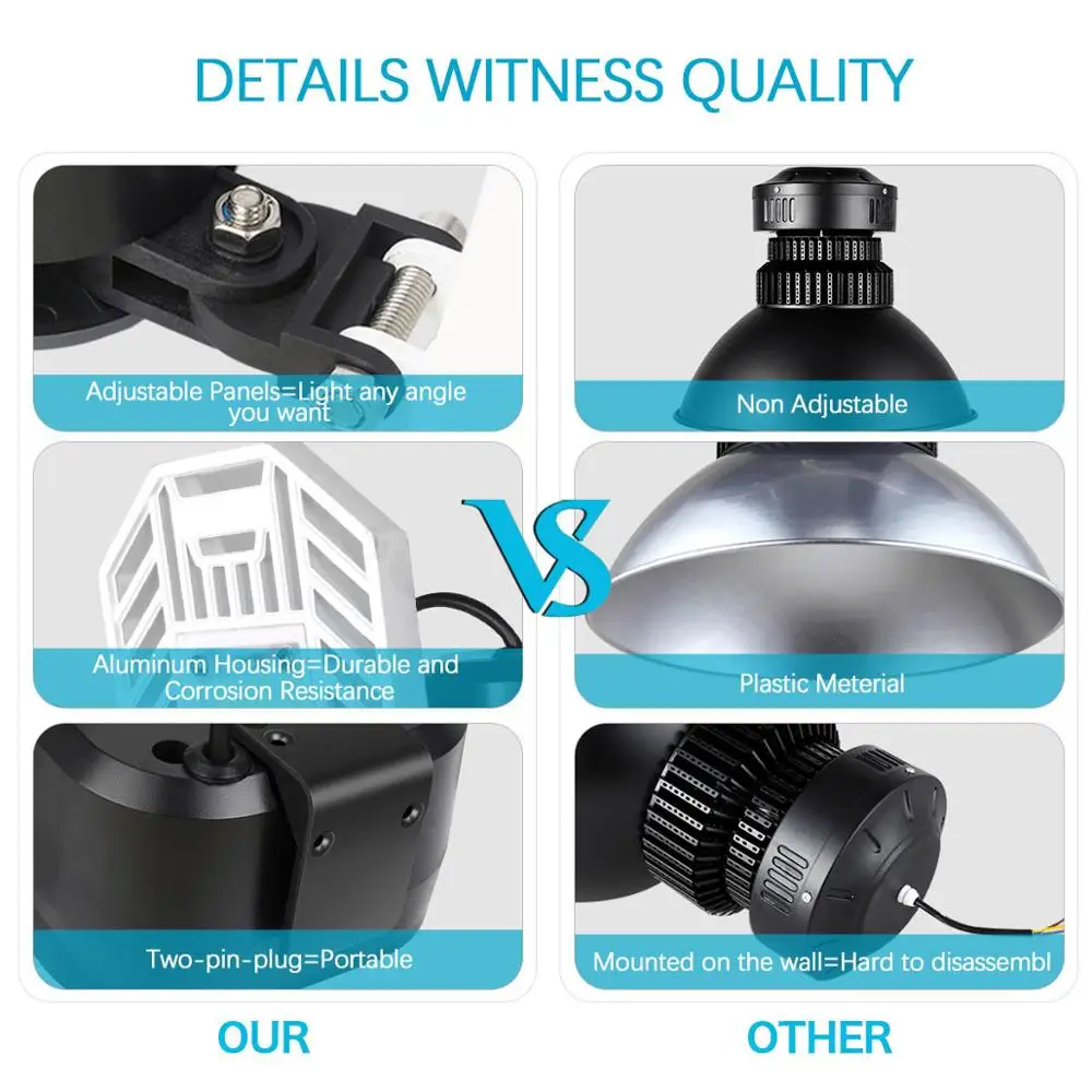 40 Вт светодиодный свет работы 6000LM IP65 Водонепроницаемый поворотный три LED SMD лампа