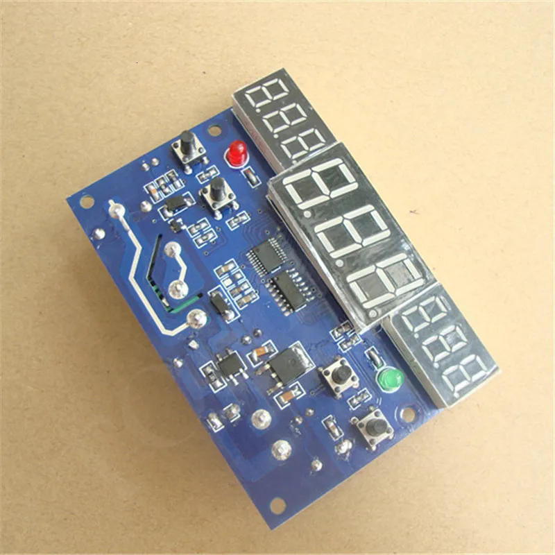 Интеллектуальный цифровой дисплей регулятор температуры контроллер три windows