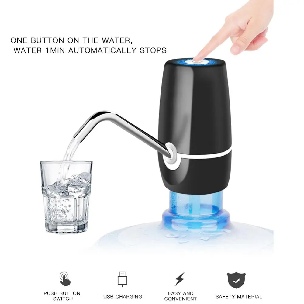 Перезаряжаемый насос для чистой воды Электрический диспенсер автоматический