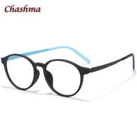 chashma women round frame men retro tr90 frame titanium temple optical eyewear light weight anti blue ray prescription glasses