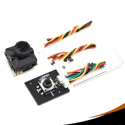 Черный Mistar FPV mini HD камера Monster 1200TVL объектив отличная подсветка для высокоскоростного гоночного дрона - Цвет: Черный