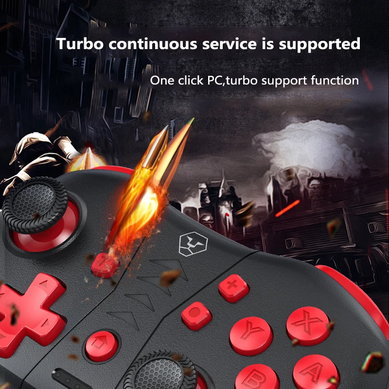 Беспроводной Bluetooth геймпад Для Nintendo Switch NS Pro/Lite игровой джойстик консоль