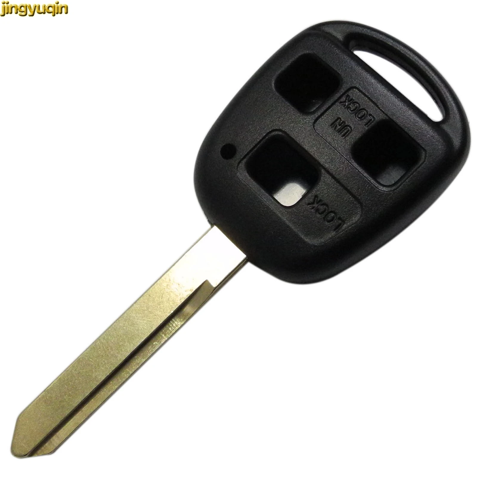 Jingyuqin 2/3 Buttons TOY47 Flip Folding Remote Car Key Shell Fob Case For Toyota Camry Previa Prado RAV4 Replacement Blanks|Ключ от авто|