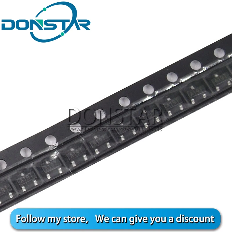 100 шт./лот AO3401A AO3401 SOT23 3401 A19T SOT-23 P-канал SMD MOSFET транзистор Триод новый | Электронные