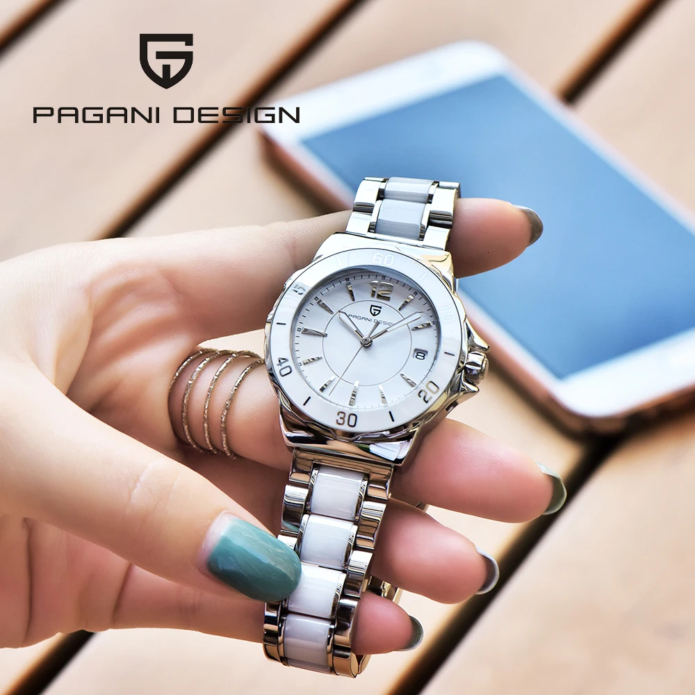 PAGANI Design Casual Fashion Ladies Quartz Watch Luxury Brand 10MM Ultrathin Stainless Steel Dial Luminous Waterproof Wristwatch