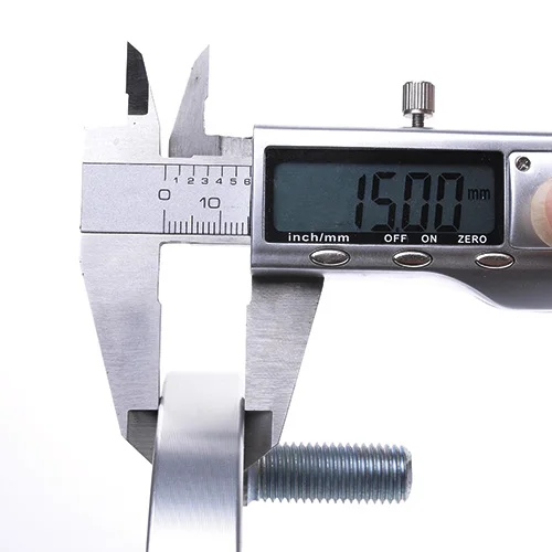 Silver-15mm Teeze 5X4,5 ''2 шт алюминиевый черный концентратор центральный колесный Проставка Адаптеры 5x114,3, центральный диаметр 66,1 мм для Nissan Silvia 1999 - Цвет: Silver-15mm