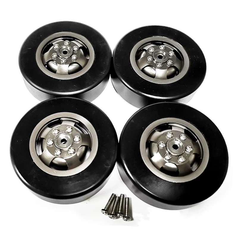 

D12 Hard Tires Tyre Wheel Upgrades Accessories for WPL D12 1/10 RC Drift Car Modified Spare Parts