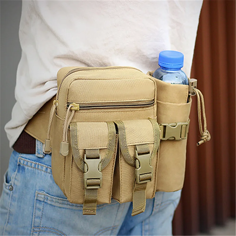 Уличная Военная тактическая поясная сумка водонепроницаемая Оксфорд Molle для