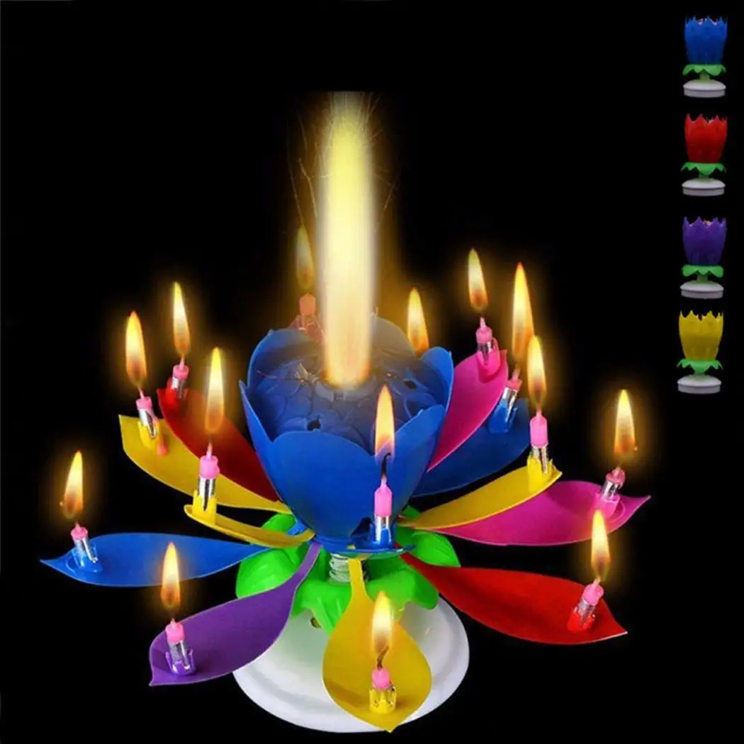 Новинка 6 цветов модный цветок лотоса фестиваль торт на день рождения
