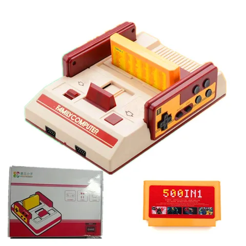 Новинка 2022 года, консоль для видеоигр Subor D99, классические Семейные ТВ видеоигры, консоли, проигрыватель с 400 В 1 + 500 в 1, игровые карты на выбор