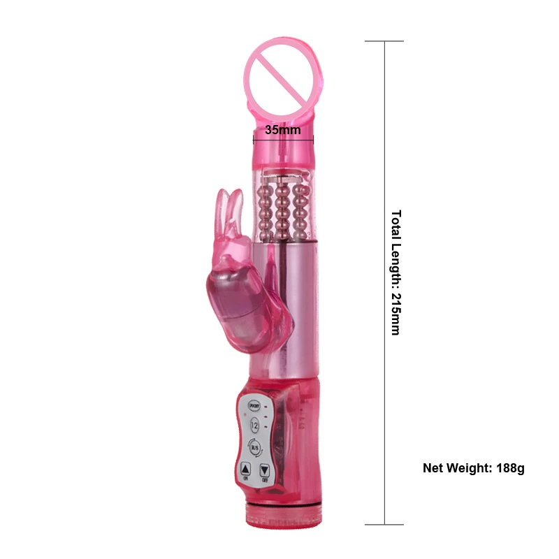 Беспроводной G Spot фаллоимитатор Кролик Вибраторы двойная вибрация USB