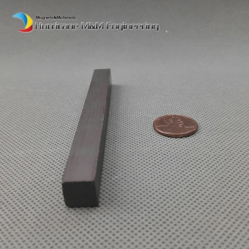 10-100 шт керамический Магнитный блок 100x10x10 мм " бар класса C8 постоянные магниты ферритовые магниты для рекламной доски домашнего использования