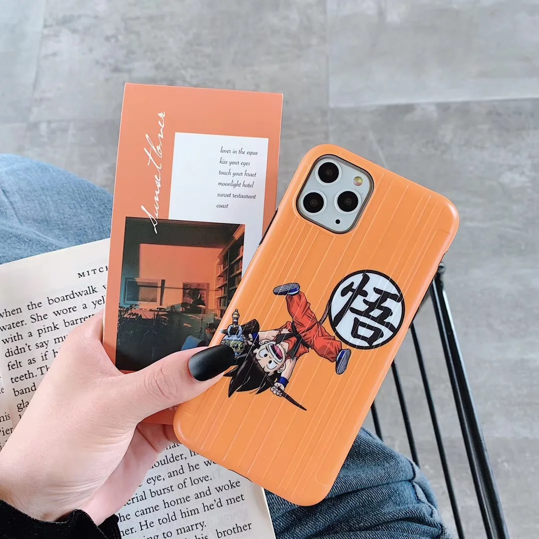 Dragon Ball Сон Гоку 3D костюм чехол для телефона iPhone 11 Pro MAX X XS XR XSMAX 8 7 6 Plus Япония Аниме