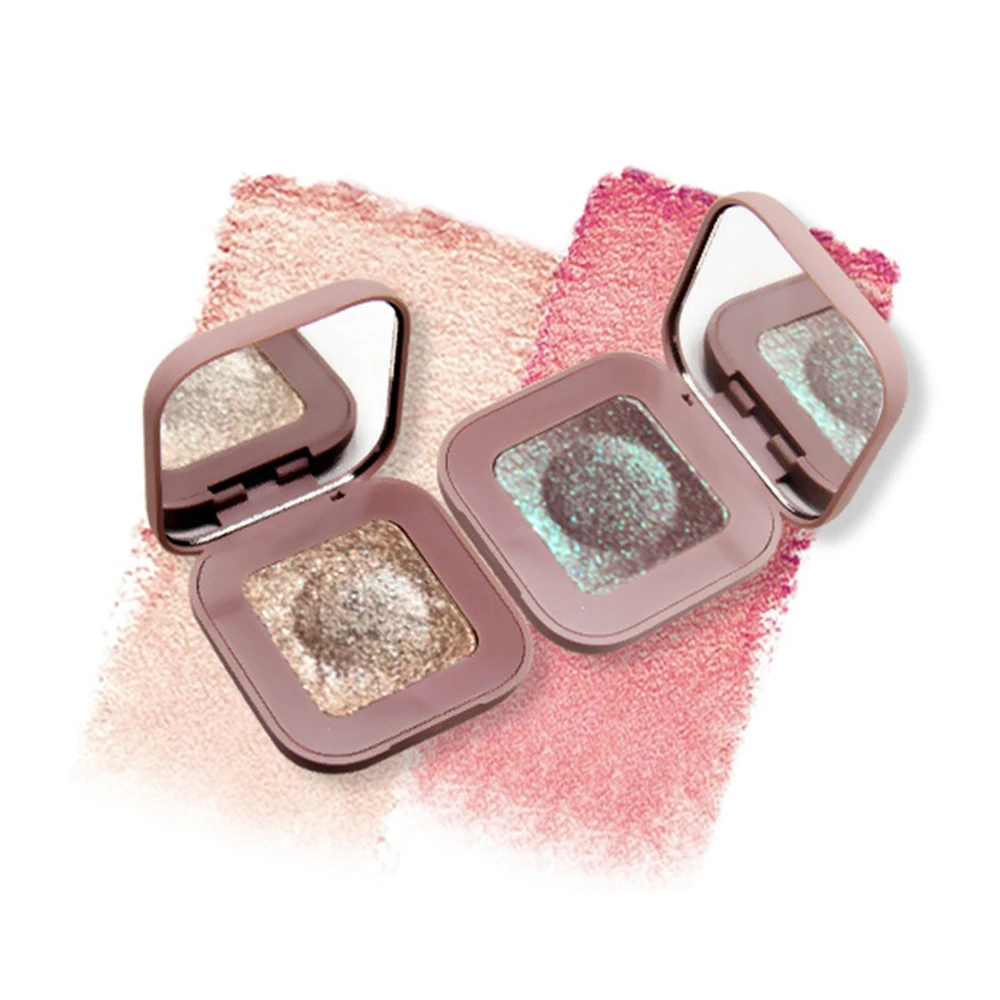 10 цветов блестящие тени для век галактика палитра макияжа мерцающие матовые