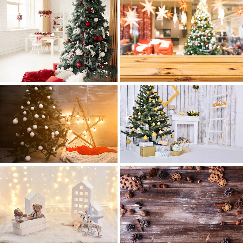 

SHENGYONGBAO Vinyl Custom Photography Backdrops Prop Christmas Theme Photography Background 191026GM-002