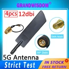 Grandwisdom 4CS 5g антенна 12dbi sma female wlan Wi-Fi 5g hz антенна IPX ipex 1 SMA male pigtail Удлинительный кабель pbx iot антенна