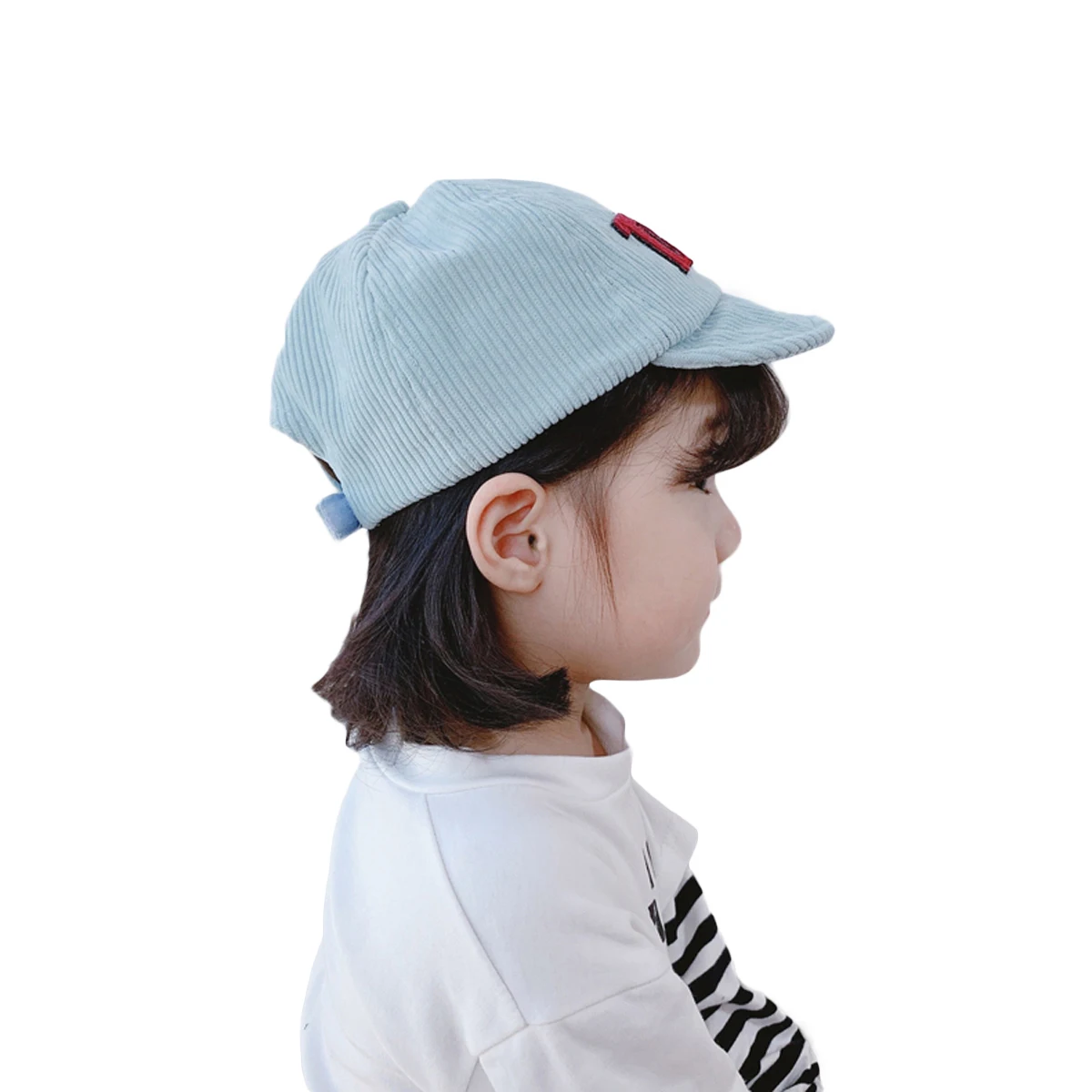 

Toddler Baby Baseball Cap Soft Lightweight Corduroy Low Profile Trucker Hat Adjustable Size