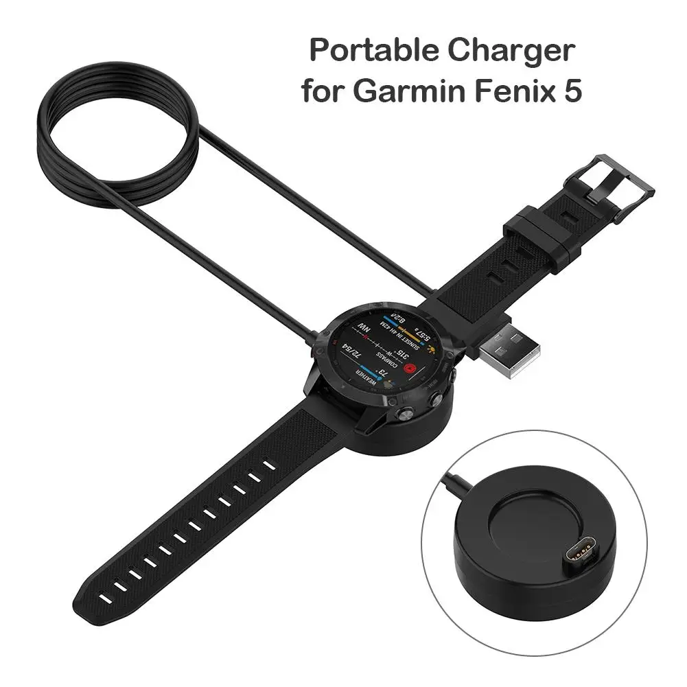 Кабель для быстрой зарядки и синхронизации данных Garmin Fenix 5 несколько моделей 1 м |