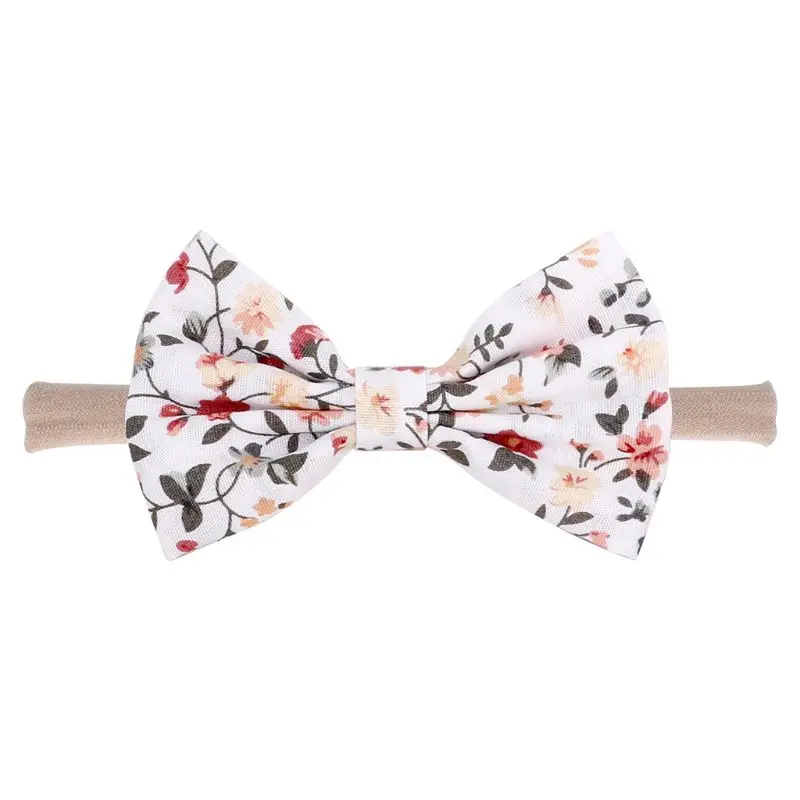 

10 Pcs/set Baby Headband Elastic Foral Girls Hair Band Lace Bow Baby Hair Accessories Newborn Photography Props