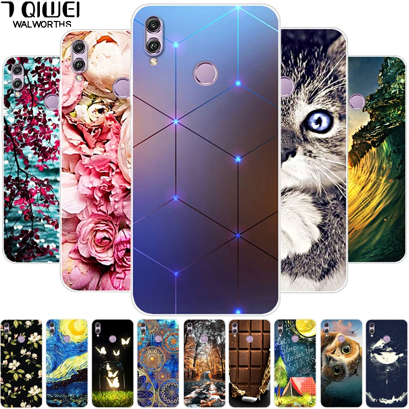 6 5 ''чехол для Huawei Honor 8X силиконовый чехол Max 8 X мягкие ТПУ чехлы