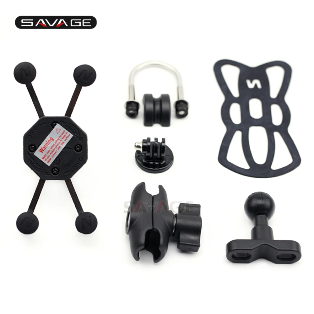 GPS Navigation Bracket Phone Holder USB Charger For BAJAJ Pulsar 200NS 2012-2016 Motorcycle Accessories Support Stand X-Grip | Автомобили