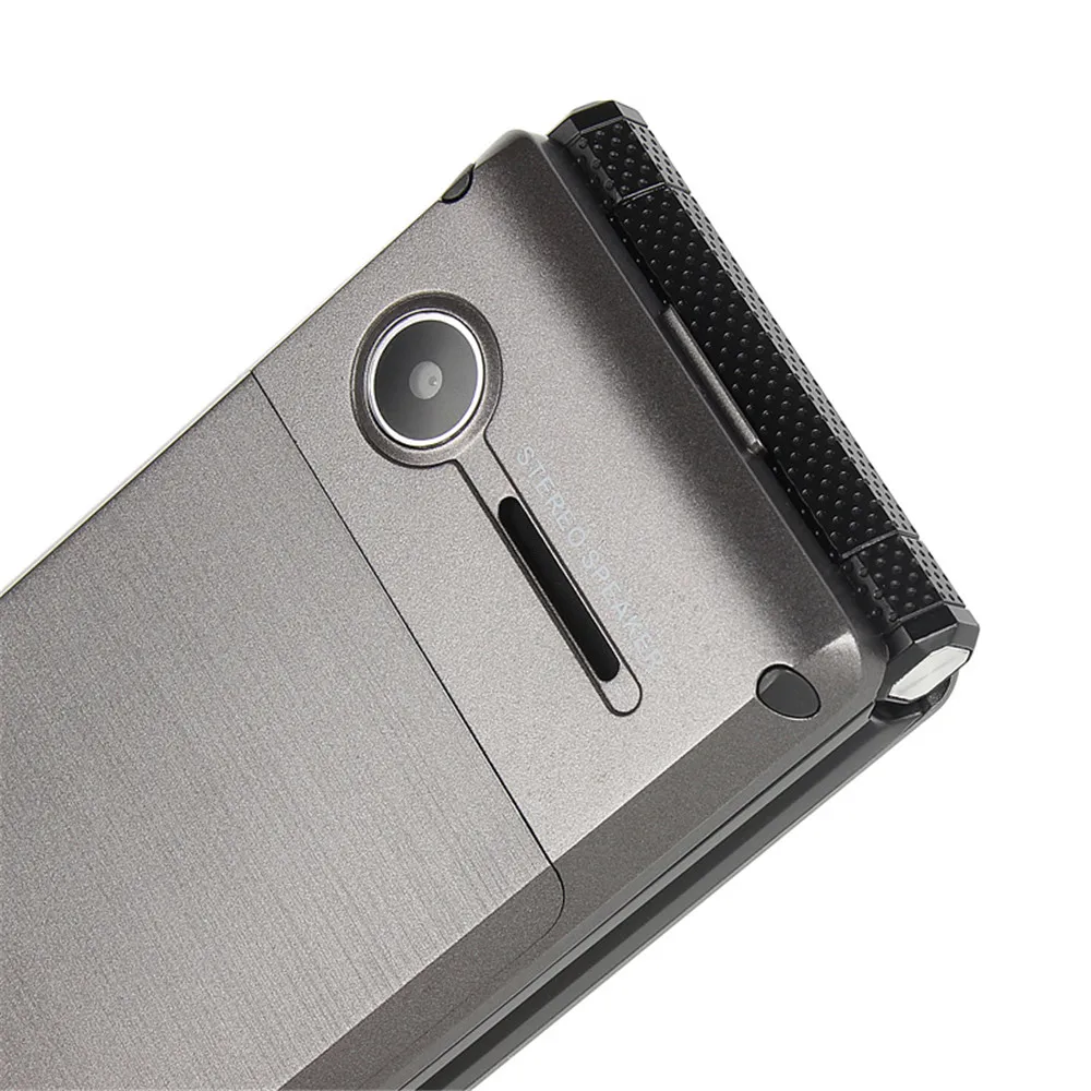 Мобильный телефон раскладушка UNIWA X28 2G GSM двойной экран кнопочный ввод стильная