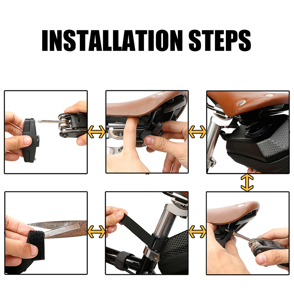 Задний фонарь для велосипеда с возможностью сумка углерода узор кожа EVA