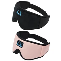 3d wireless bluetooth compatible v5 0 headset call music sleep artifact breathable sleep eye mask headphone calling headset