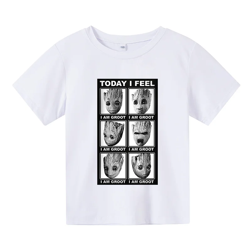 

2021Fashion Round Neck, Large Size Boy T-Shirt, Breathable And Comfortable Fabric, Interesting Cobra Print Short Sleeve 4T-14T