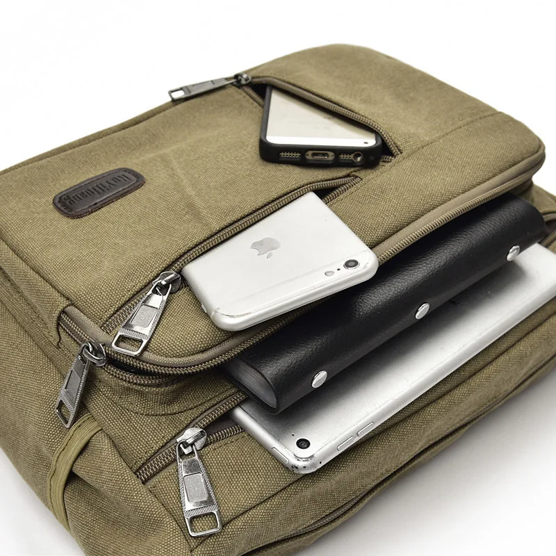 Многофункциональная сумка на плечо 2021 мужские холщовые сумки через