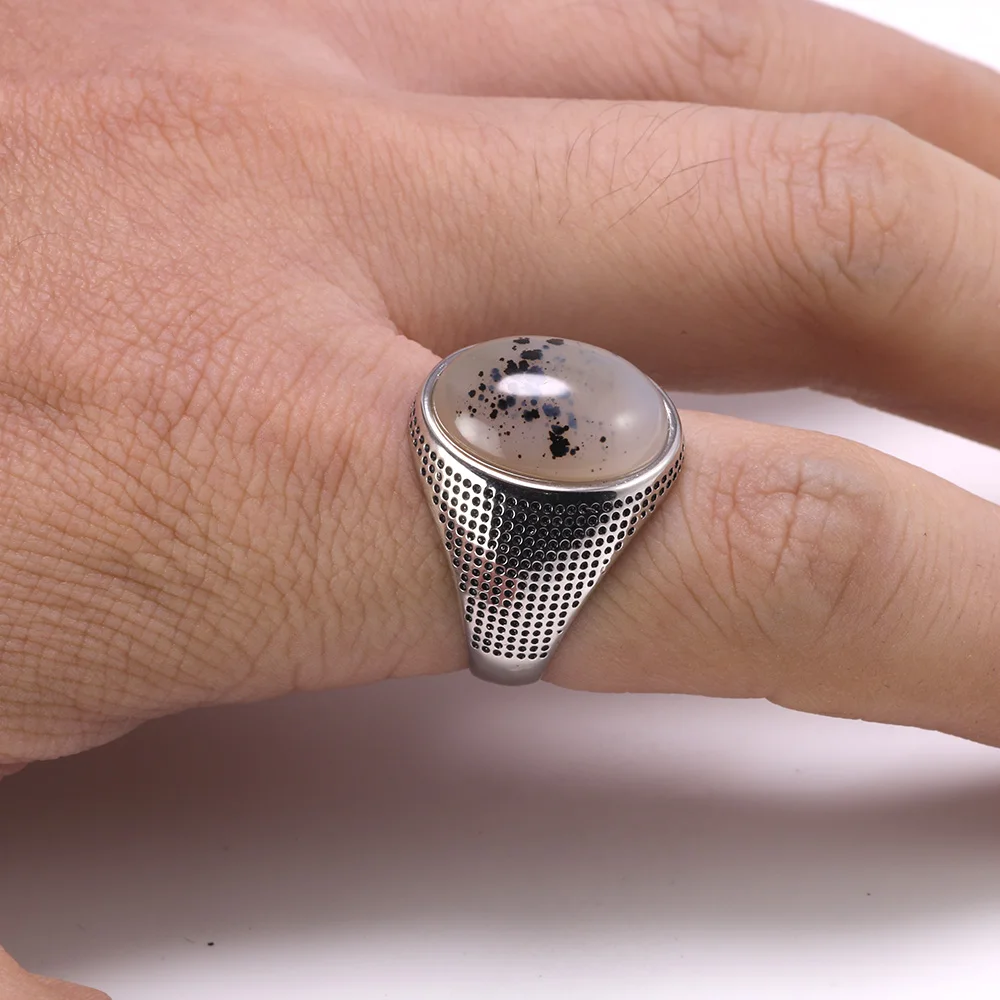 Оригинальные однотонные кольца из стерлингового серебра 925 пробы крутые