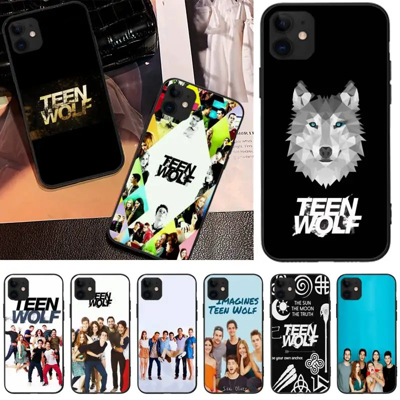 

Teen Wolf Superstar Phone Case Black TPU Soft For IPhone 12 11 PRO MAX X XS XR 6S 7 8 PLUS SE Cases Cover