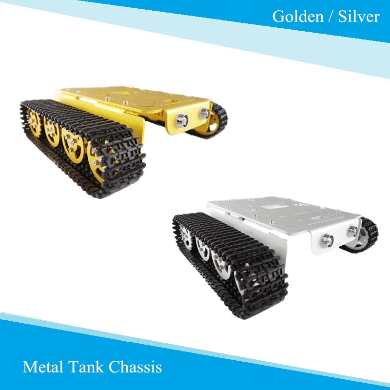 T200 радиоуправляемый робот танк шасси металлическая рама гусеничная гусеница