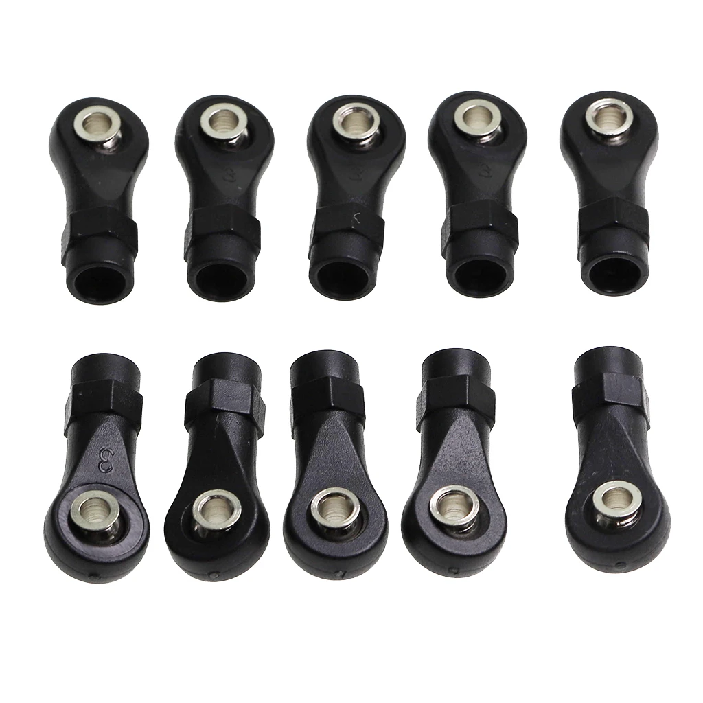 10x M4 Tie Push Link Rod End Joint держатель с шаровой головкой для 1/8 1/10 RC Truck Buggy|Детали и