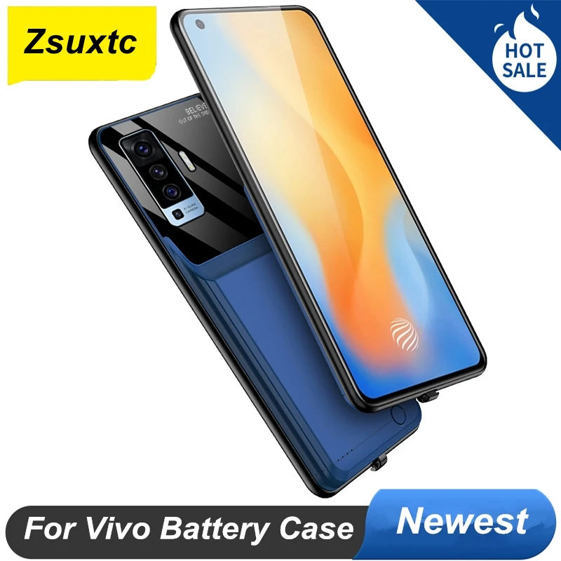 

Чехол для аккумулятора 10000 мАч для Vivo X27 X27 Pro Y7S Y50 Z5i Z5X S1 Pro Z5X U3 X50 X50 Pro