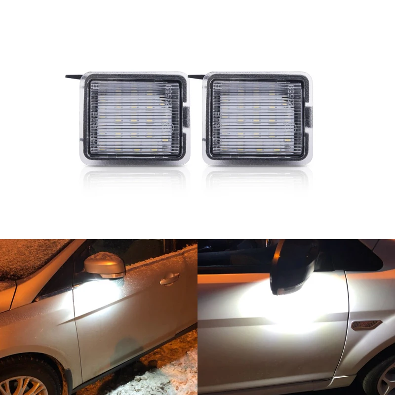 2 шт. светодиодная подсветка для Ford Mondeo MK4 MK5 C Max MK2 S MAX WA6 Kuga MK1 Escape Focus MK3|Сигнальная