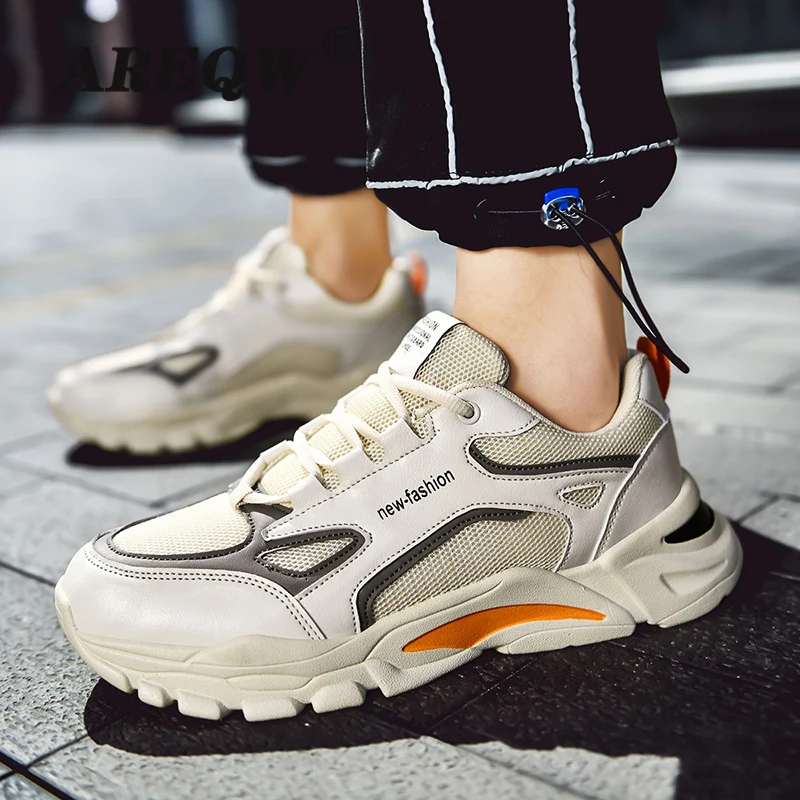 

Spring Men Casual Shoes Fashion Non-slip Shoes Wear-resistant Outdoor Shoes Large Size Shoes