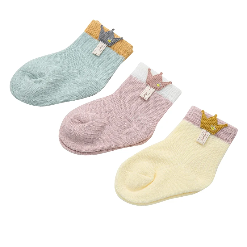 

3 Pairs Cartoon Children's Socks Baby Cotton Socks Boy Socks Girl Socks Newborn Cute Socks Kids Soft Toddler Socks