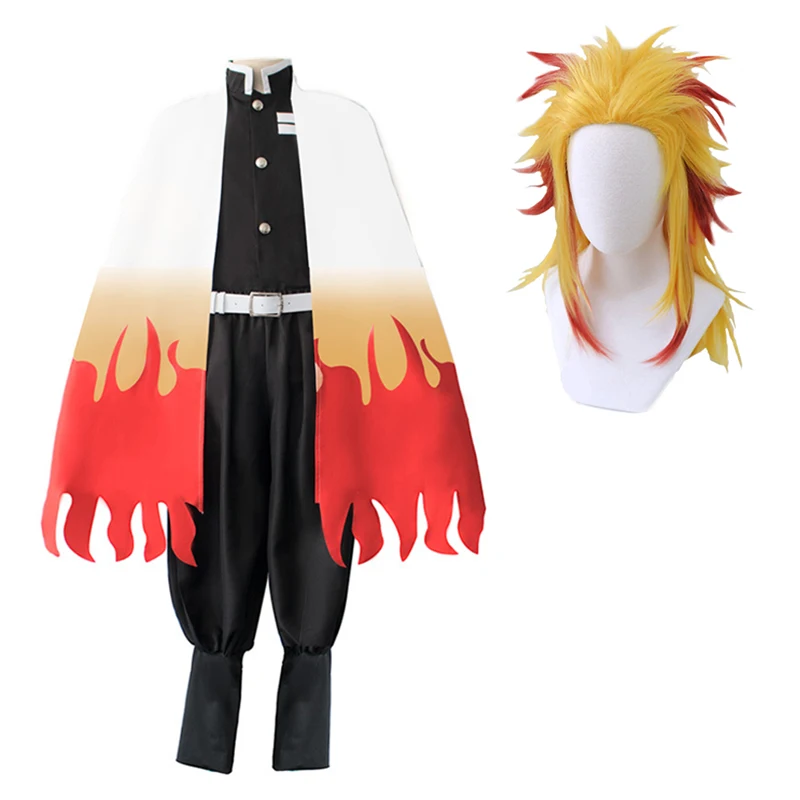 

Anime Demon Slayer: Kimetsu no Yaiba Cosplay Costume Rengoku Kyoujurou Kamado Tanjirou Nezuko Agatsuma Zenitsu Cosplay Kimono