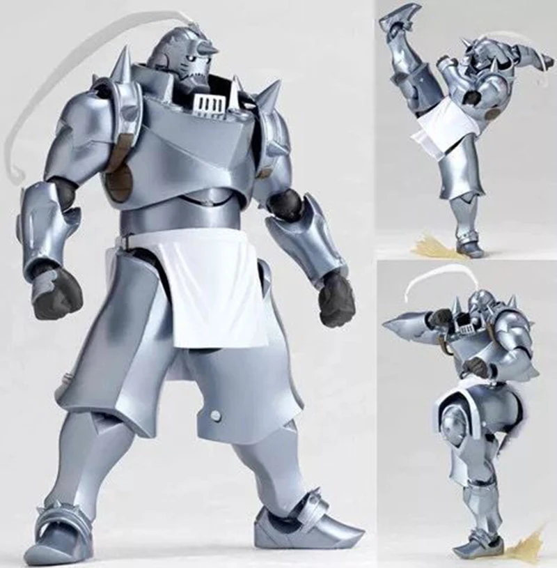 

16cm Revoltech Yamaguchi No.116 Fullmetal Alchemist Edward Elric No.117 Alphonse Action Figure Model Toy Doll Gift