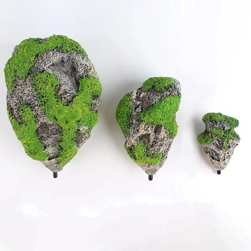 Плавающая скала подвесной искусственный камень аквариумный Декор Аквариум