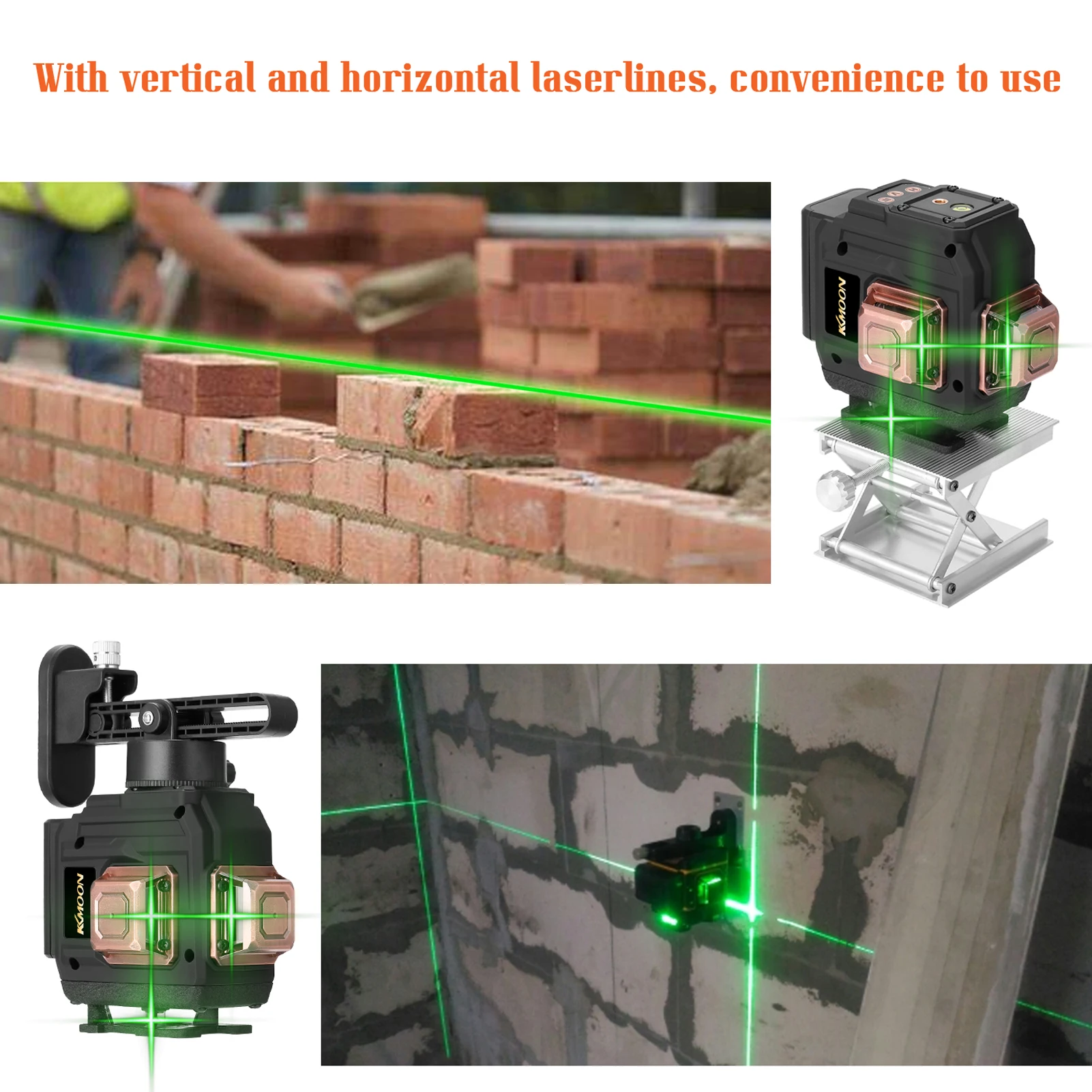 Лазерный уровень 12 линий 3d лазерный самонивелирующийся на 360 градусов