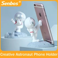 For iPhone and Android Smartphone Stand Creative Astronaut Holder Ornaments Design Home Office Accessories Cell Phone Holder