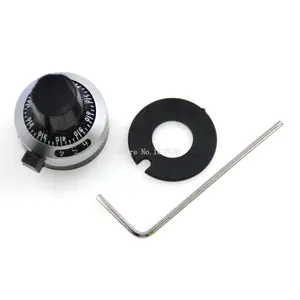 2 шт.Лот, 4 мм,  потенциометр, точная ручка циферблата, Запираемая шляпа, Многооборотная Ручка потенциометра, крышка