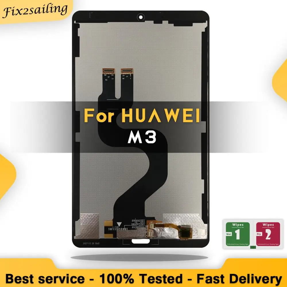 8,4 дюймовый ЖК-дисплей для huawei MediaPad M3 BTV-W09 BTV-DL09 ЖК-дисплей с сенсорным экраном дигитайзер сборка