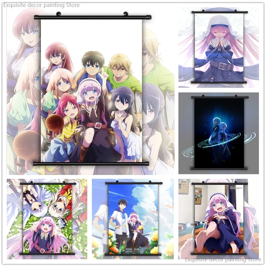 

Home Decoration The Day I Became A God Hina Tachibana Kanade Tomori Nao Wall Art Print + Nordic Canvas Painting Posters Pictures